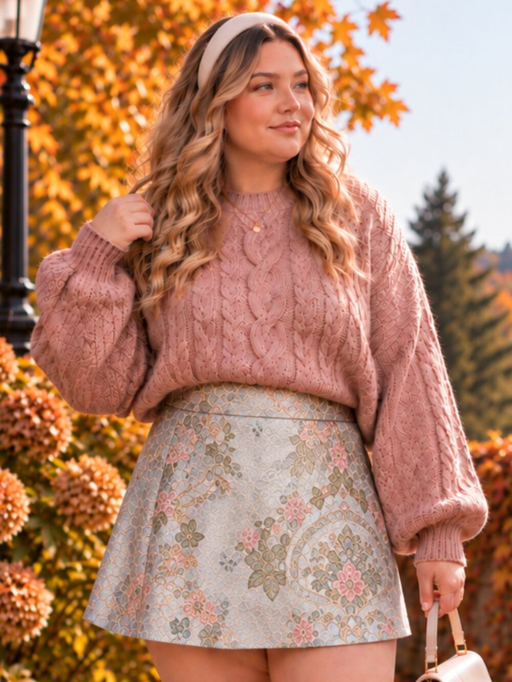 Sugar Thrillz Silver Floral Brocade Mini Skirt Fairycore High Waist Plus 1X
